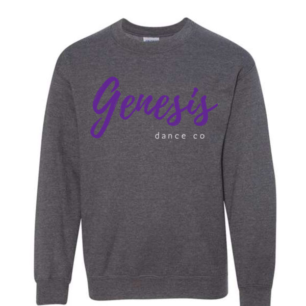 Gildan - Youth Heavy Blend Crewneck Sweatshirt - Printed Logo Thumbnail