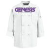 Eight Knot Button Chef Coat with Thermometer Pocket Thumbnail