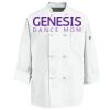 Eight Knot Button Chef Coat with Thermometer Pocket Thumbnail