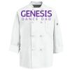 Eight Knot Button Chef Coat with Thermometer Pocket Thumbnail