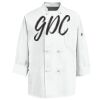 Eight Knot Button Chef Coat with Thermometer Pocket Thumbnail
