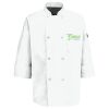 Eight Pearl Button Chef Coat with Thermometer Pocket Thumbnail