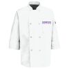 Eight Pearl Button Chef Coat with Thermometer Pocket Thumbnail