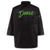 Black Knot Button Chef Coat Thumbnail